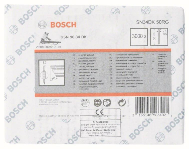 Bosch 2608200019 D-Kopf  D-KOPF NAGEL 34 