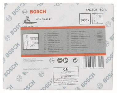 Bosch 2608200007 D-Kopf  D-KOPF NAGEL 34 