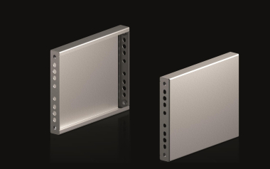Rittal VX Sockel-Blende 1=2   VX 8660080 