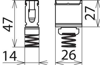 DEHN Schutzleiterklemme           308411 