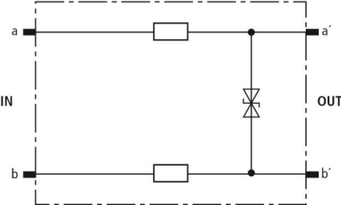 DEHN Schutzstecker 54V DEHNrapid  907443 