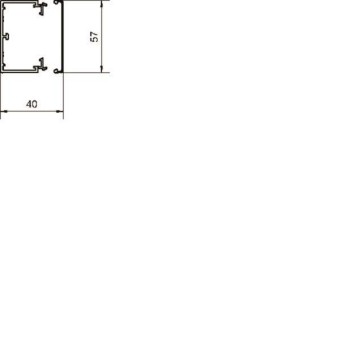 Hager Leitungsführungskanal LF4006009016 