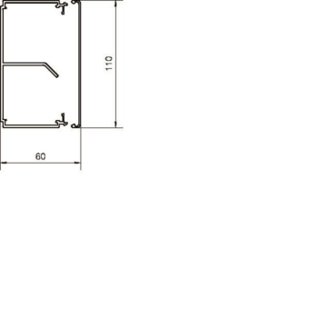 Hager Leitungsführungskanal LF6011109016 