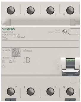 Siemens 5SV37475 FI-Schalter   5SV3747-5 