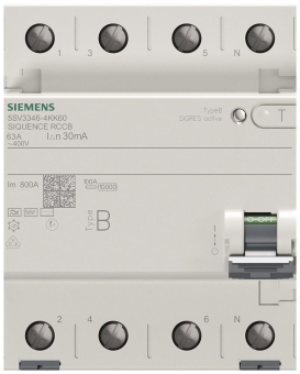 Siemens FI-Schutzschalter  5SV3346-4KK60 