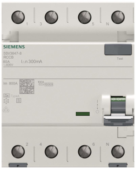SIEM FI-Schutzschalter Typ A   5SV3647-8 