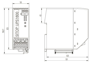 Siemens 6EP41343AB000AY0 SITOP UPS1600 
