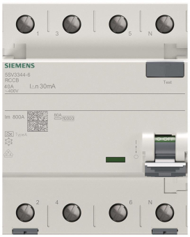 Siemens FI-Schalter 4x40A       5SV33446 