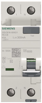 SIEM FI-Schutzschalter Typ 5SV3614-6KK01 