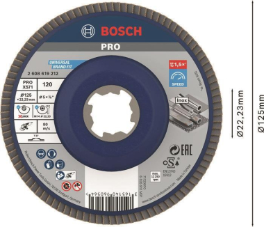 Bosch 2608619212         X-LOCK FAECHERS 