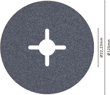 Bosch Fiberschleifscheibe     2608606734 