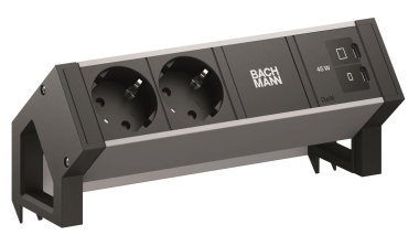 Bachmann DESK2 ALU BLACK       BM0022045 