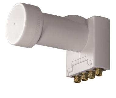AXING Quad-LNB 40mm             SCO 4-01 