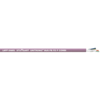 UNITRONIC BUS PB FD P COMBI 1X2X0,64+3X1 