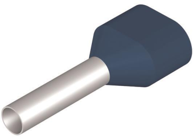 Weidmüller H2,5/21D ZH BL Aderendhülse 