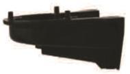 Sirena Wandhalter schwarz     B300RAB001 
