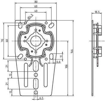 Rademacher 4015K-04 Click-Fertigkasten- 