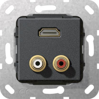 GIRA 567310 Cinch-Audio HDMI Kupplung 