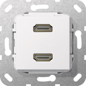 GIRA 567103 HDMI 2fach Kupplung Einsatz 