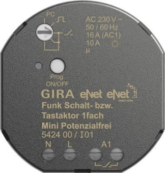 GIRA 542400 eNet Funk Schalt-/Tastaktor 