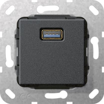 GIRA 568210 USB 3.0A Kupplung Einsatz 