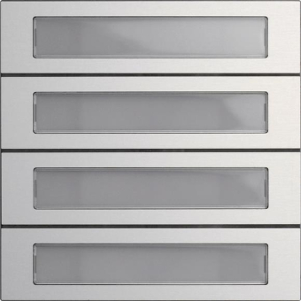 GIRA 5534926 Ruftastenmodul 4fach 