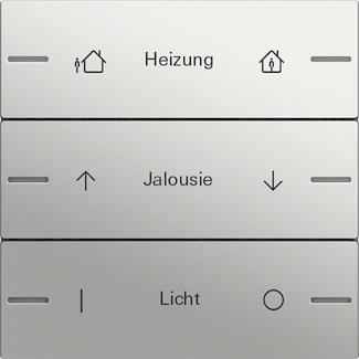 GIRA 5763600 Wippenset 3fach indiv. 