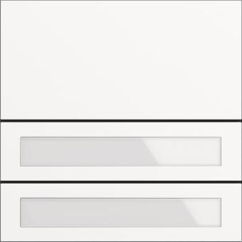 GIRA 5532902 Ruftastenmodul 2fach 