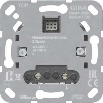 GIRA 540800 S3000 Nebenstelleneinsatz 