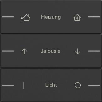 GIRA 5763005 Wippenset 3fach indiv. 