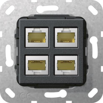 GIRA 569810 Modular Jack RJ45 Cat.6A 