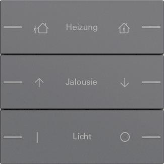 GIRA 576328 Wippenset 3fach indiv. 