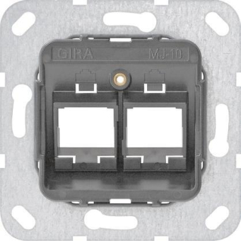 GIRA 561000 Modular Jack MJ-10 2fach 