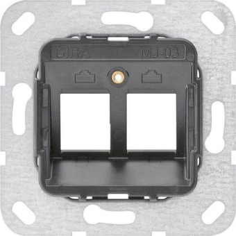 GIRA 560300 Modular Jack MJ-03 2fach 