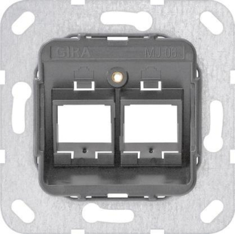 GIRA 560600 Modular Jack MJ-06 2fach 
