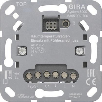 GIRA 539500 S3000 Raumtemperatur- 