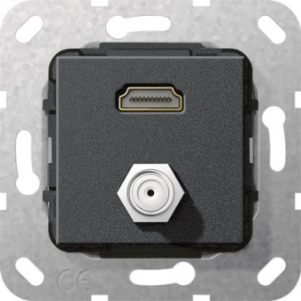 GIRA 567510 HDMI SAT-F-Buchse Kupplung 