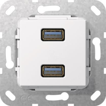 GIRA 568403 USB 3.0A 2fach Kupplung 