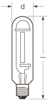 RAD Na.-L.250W   RNP-T/LR 250W/S/230/E40 