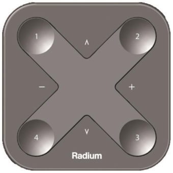 RAD Smarter      SMART Blue Remote black 