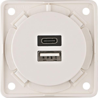 Berker USB Ladesteckdose 230V  926202509 