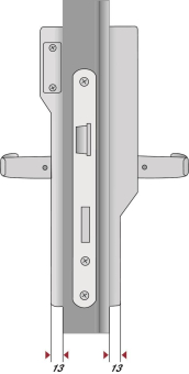 FF Codeschloss-Codebeschlag     495-11-8 