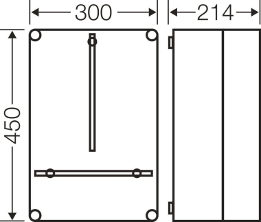 HENS Zählergehäuse                MI2310 