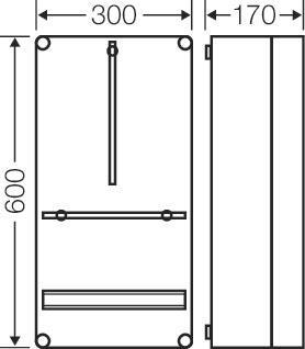HENS Zählergehäuse                MI2400 