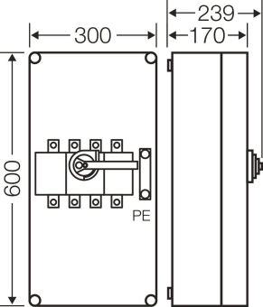 HENS Mi-Lasttrennschaltergeh. Mi Mi 7454 