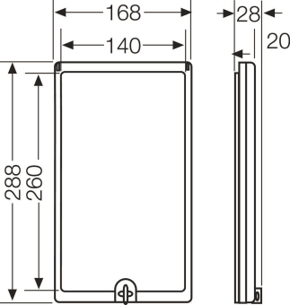 HENS Scharnierfenster für Mi-       MISF 