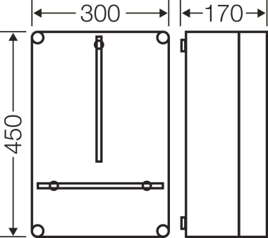 HENS Zählergehäuse                MI2300 