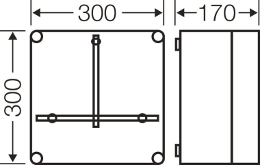 HENS Zählergehäuse                MI2200 