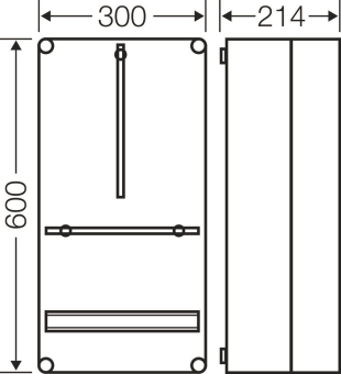 HENS Zählergehäuse                MI2410 