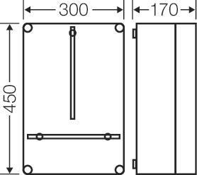 HENS Zählergehäuse                MI2300 